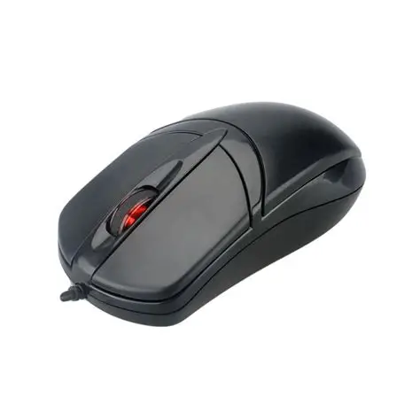 AMKETTE Hush Pro Spectra Ambidextrous Optical Mouse (2.4GHz Wireless, Black)