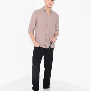WROGN Men Slim Mid Rise Grey Jeans